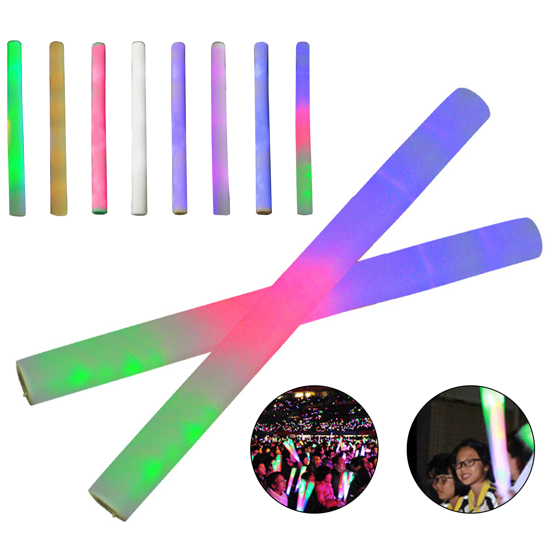 LED Foam Glow Baton 6