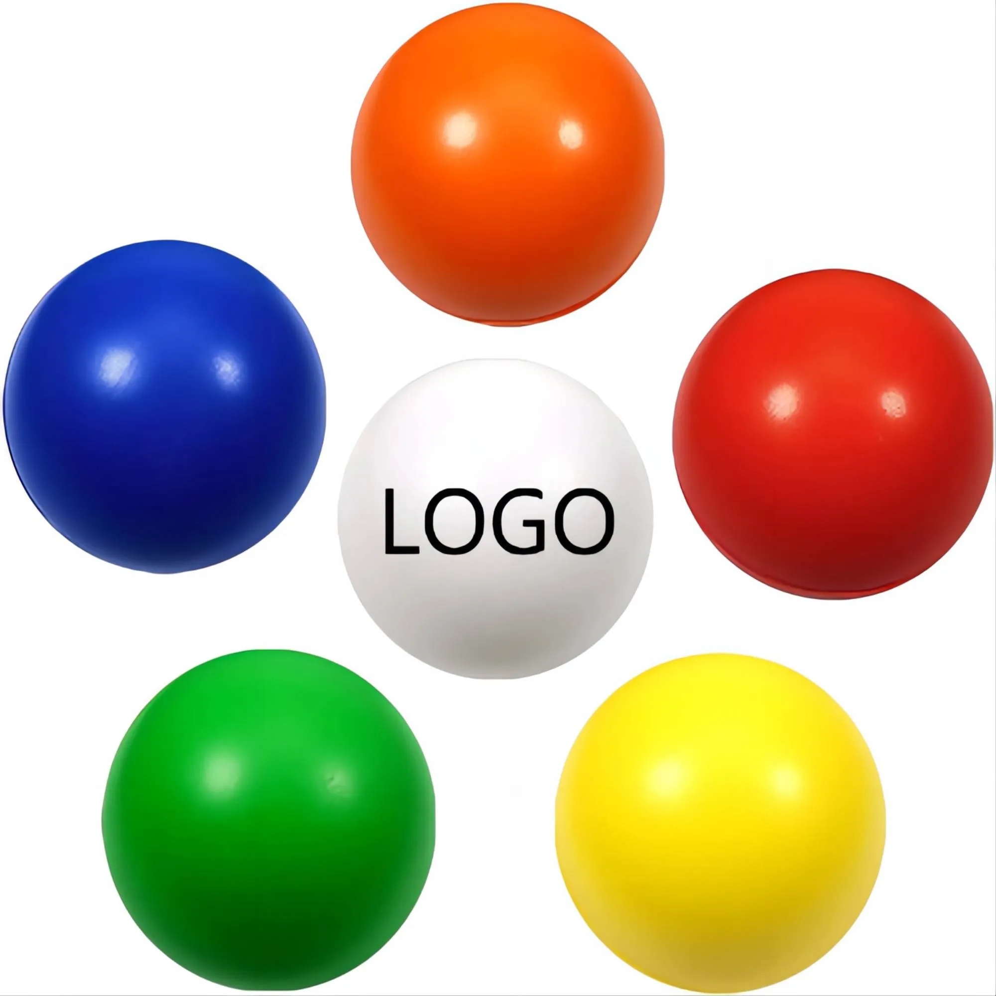 MOQ 100 Round PU Foam Ball 6