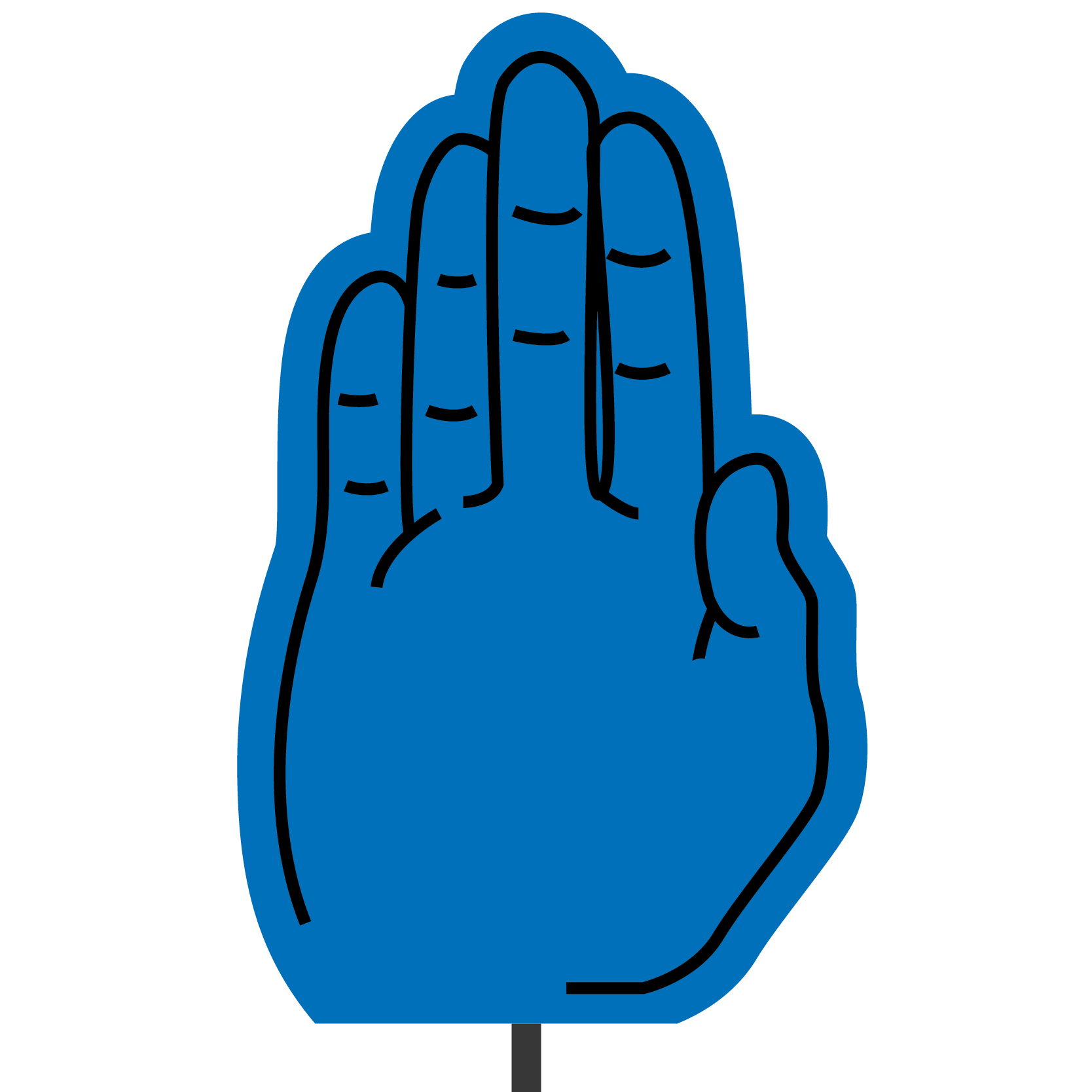 Foam Hand Topper 36