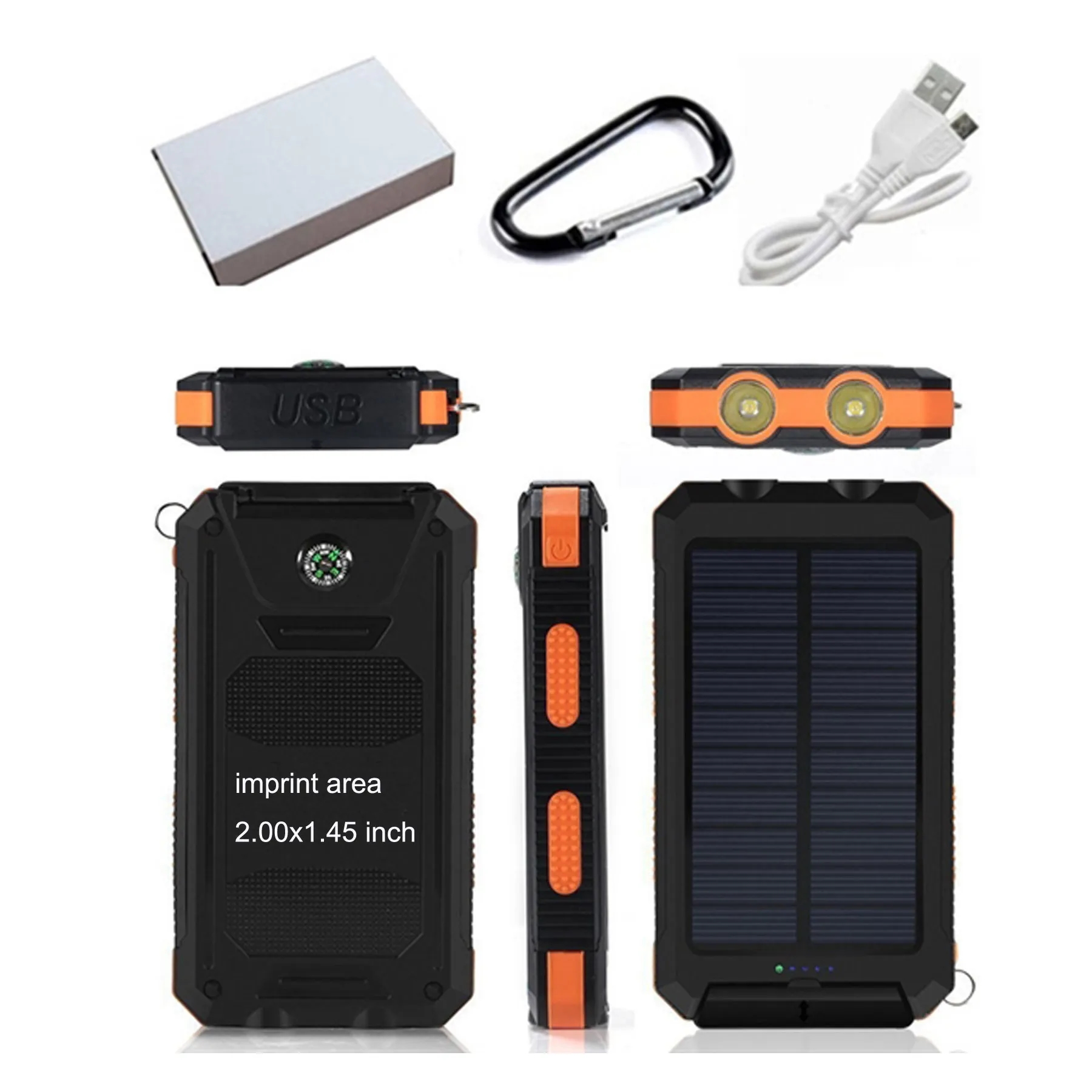 Power Bank with LED-10000 mAh - US Stock 16