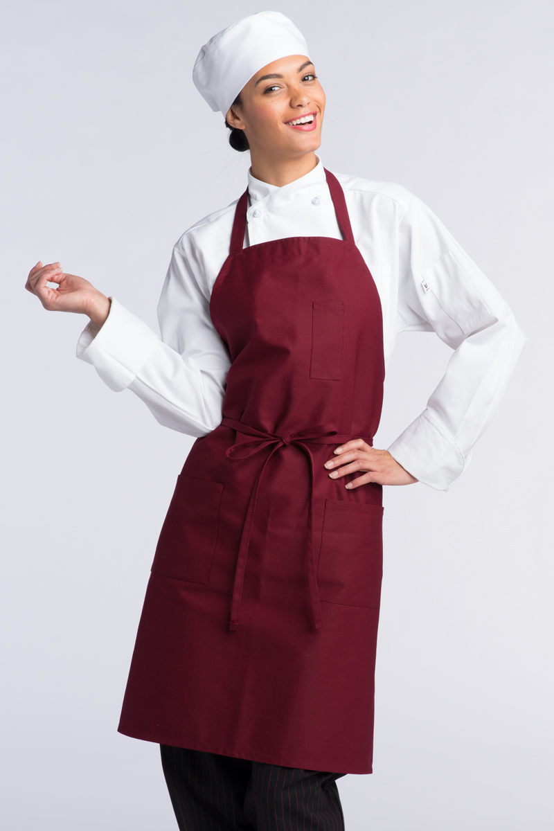 Pencil Pocket Bib Apron Blank V3004BLANK Aprons, Etc.