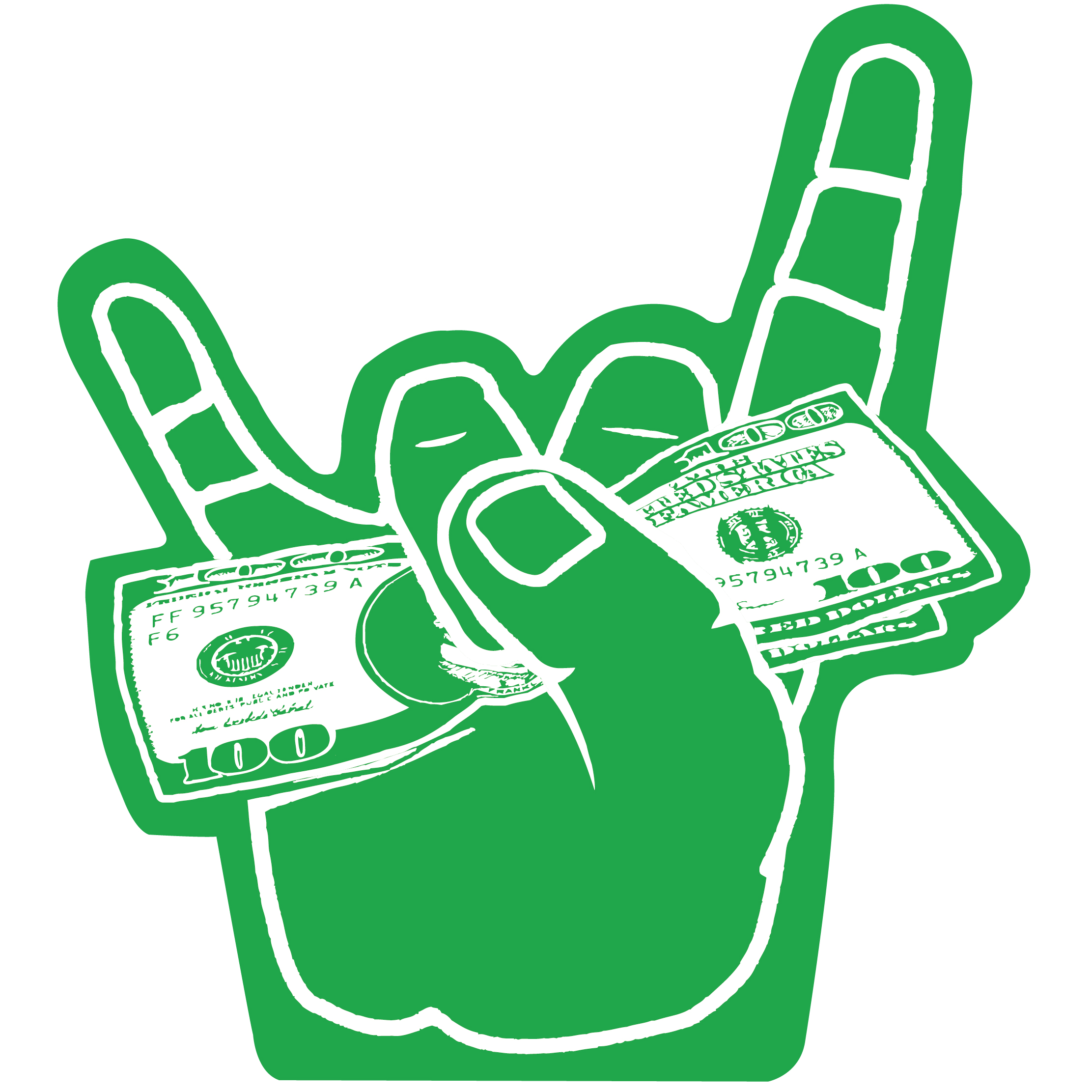 Hand with Money 68