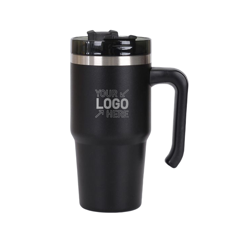 20 OZ Double Walls Stainless Steel Auto Tumbler - Thumbnail 3