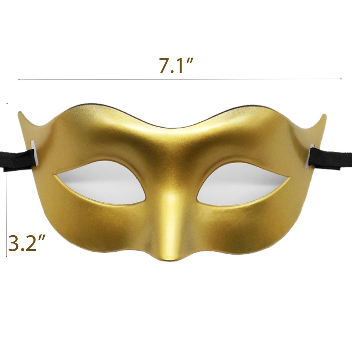 Halloween Half Face Venetian Mask Cosplay Costume 5
