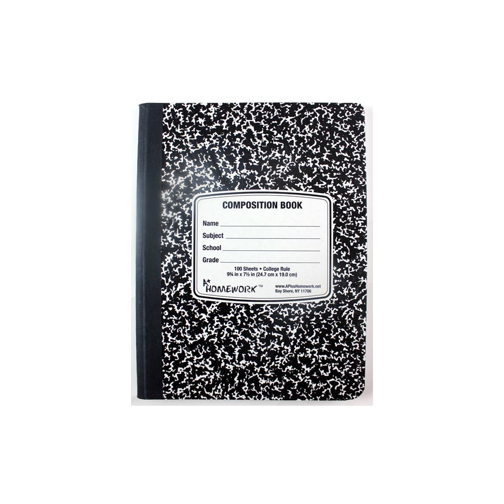 Marbled College Ruled Composition Notebooks - 100 Sheets 3