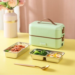 Double Layer Insulated Bento Box