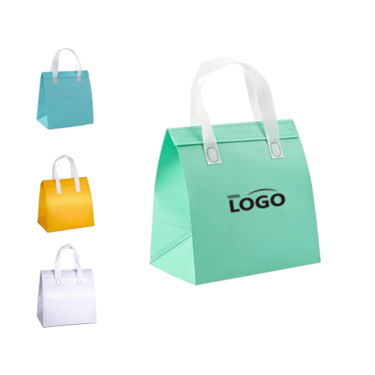Foil Lined Insulated Takeout Bag Coffee Cooler Aluminum 8