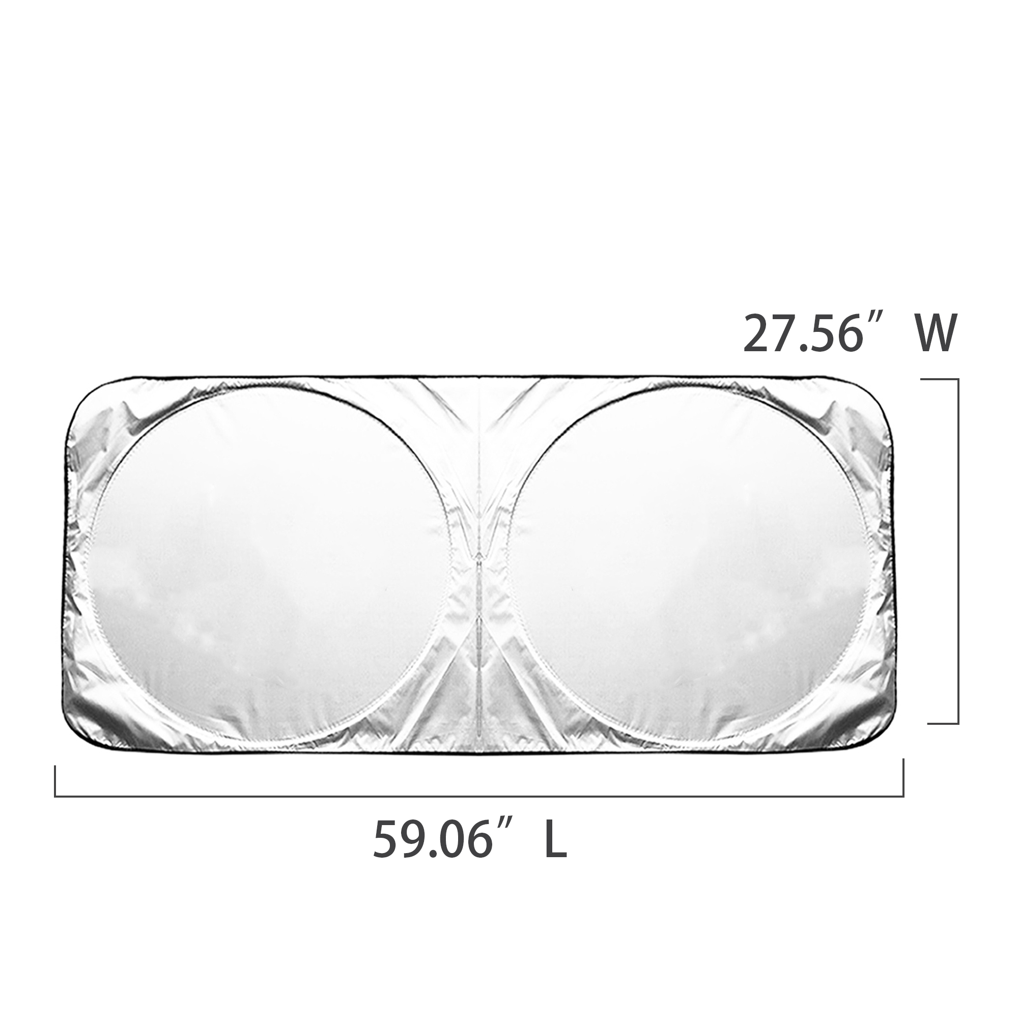 Snow Cover UV Protection Sunshade Universal Car Shield Ice 5