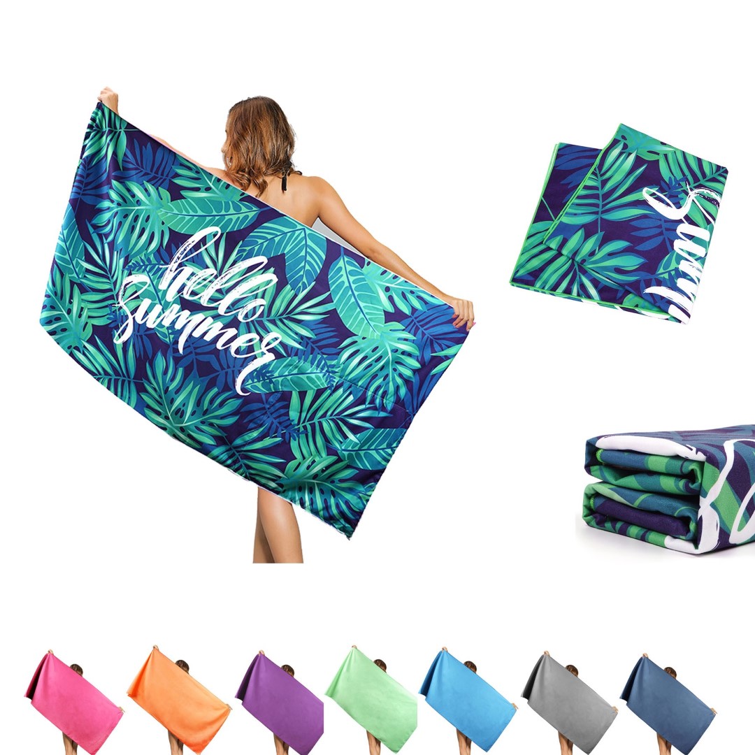 Full Colors Custom Quick Dry Beach Towel