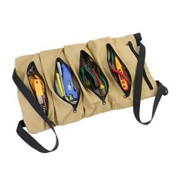 5 Pockets Super Tools Storage Bag Roll Pouch