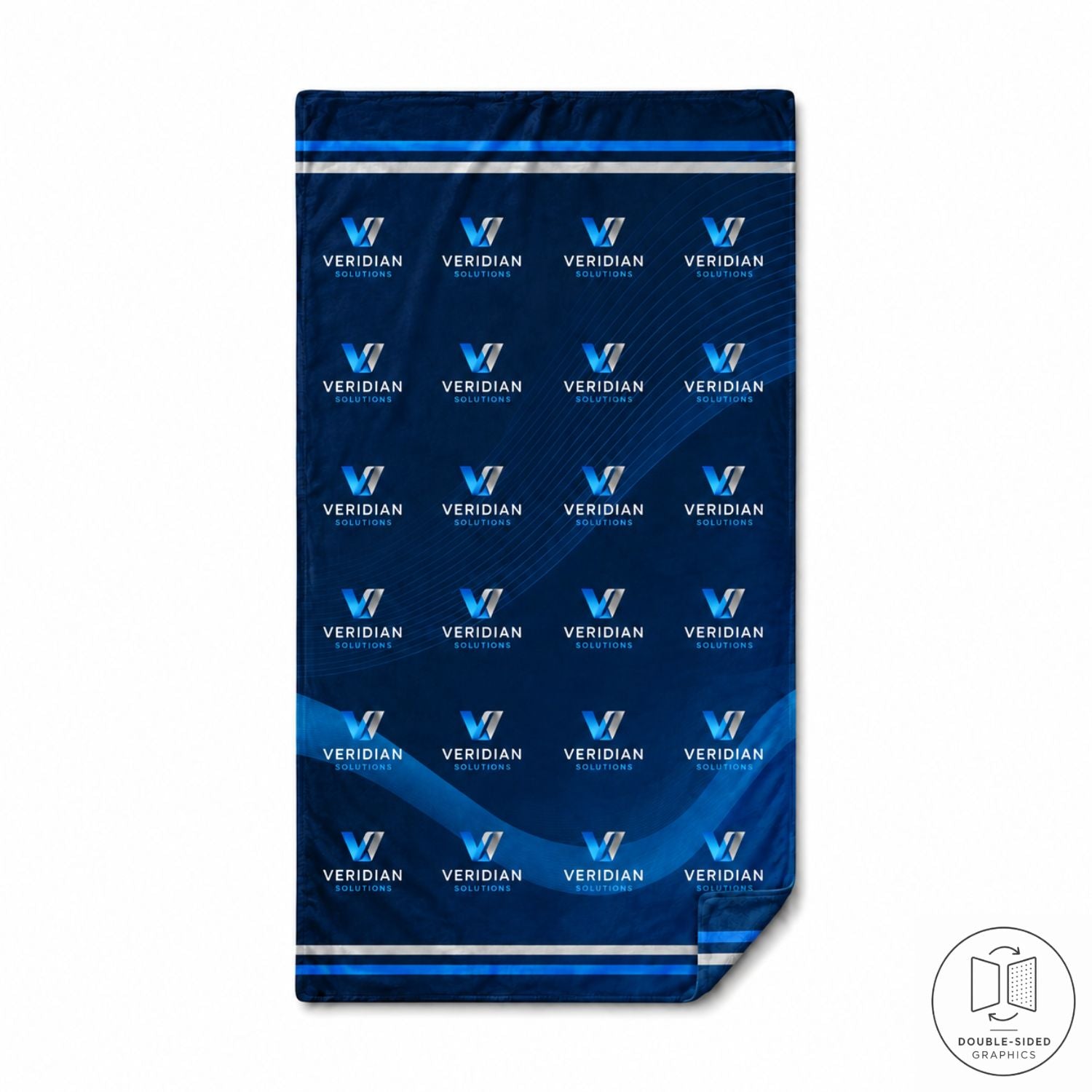 Graduation Blanket in Plush and cozy Mink Flannel Fleece , 30x60, Stadium size, Sublimated 20