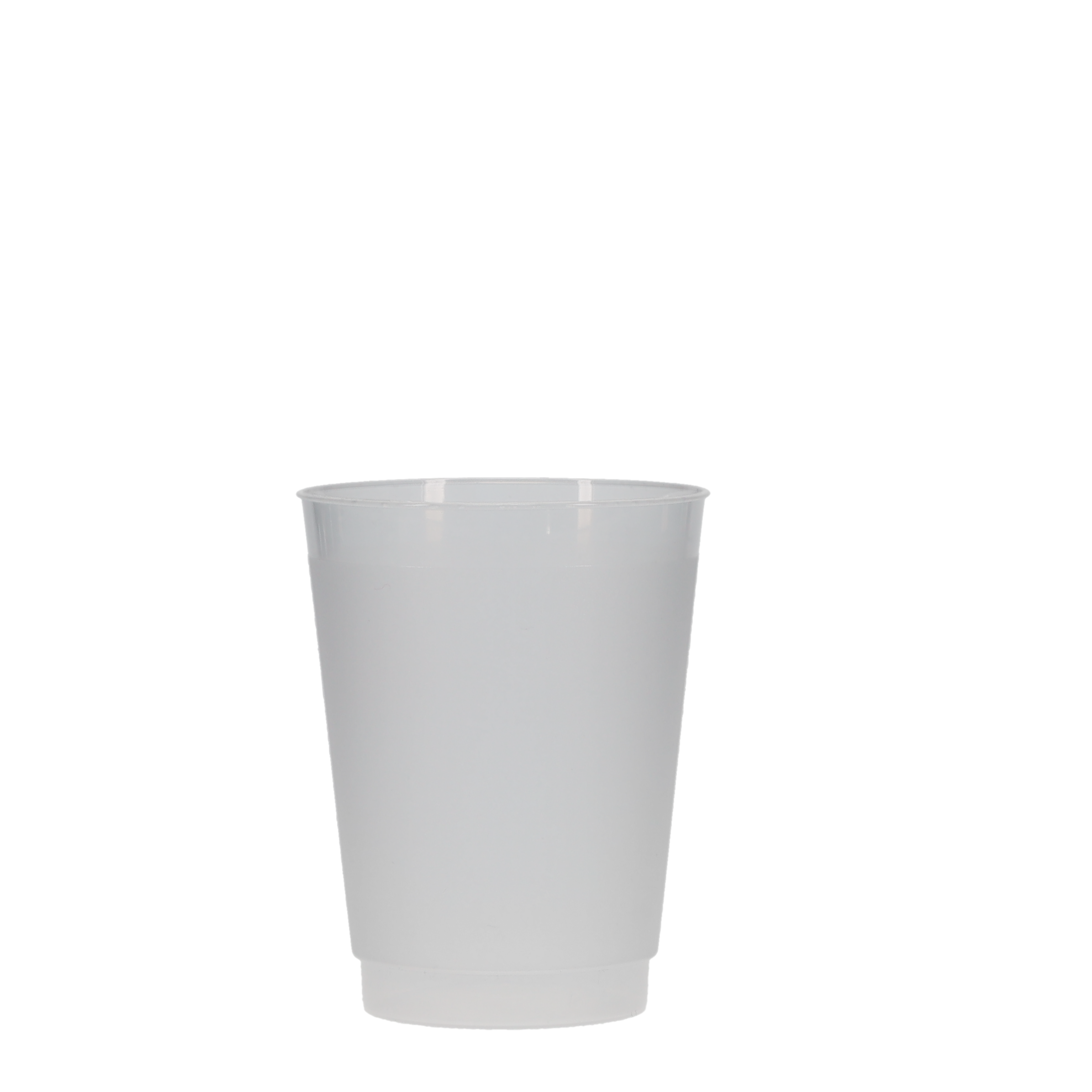 10 oz Frost-Flex Plastic Cup Frosted Hi-Speed Print 6