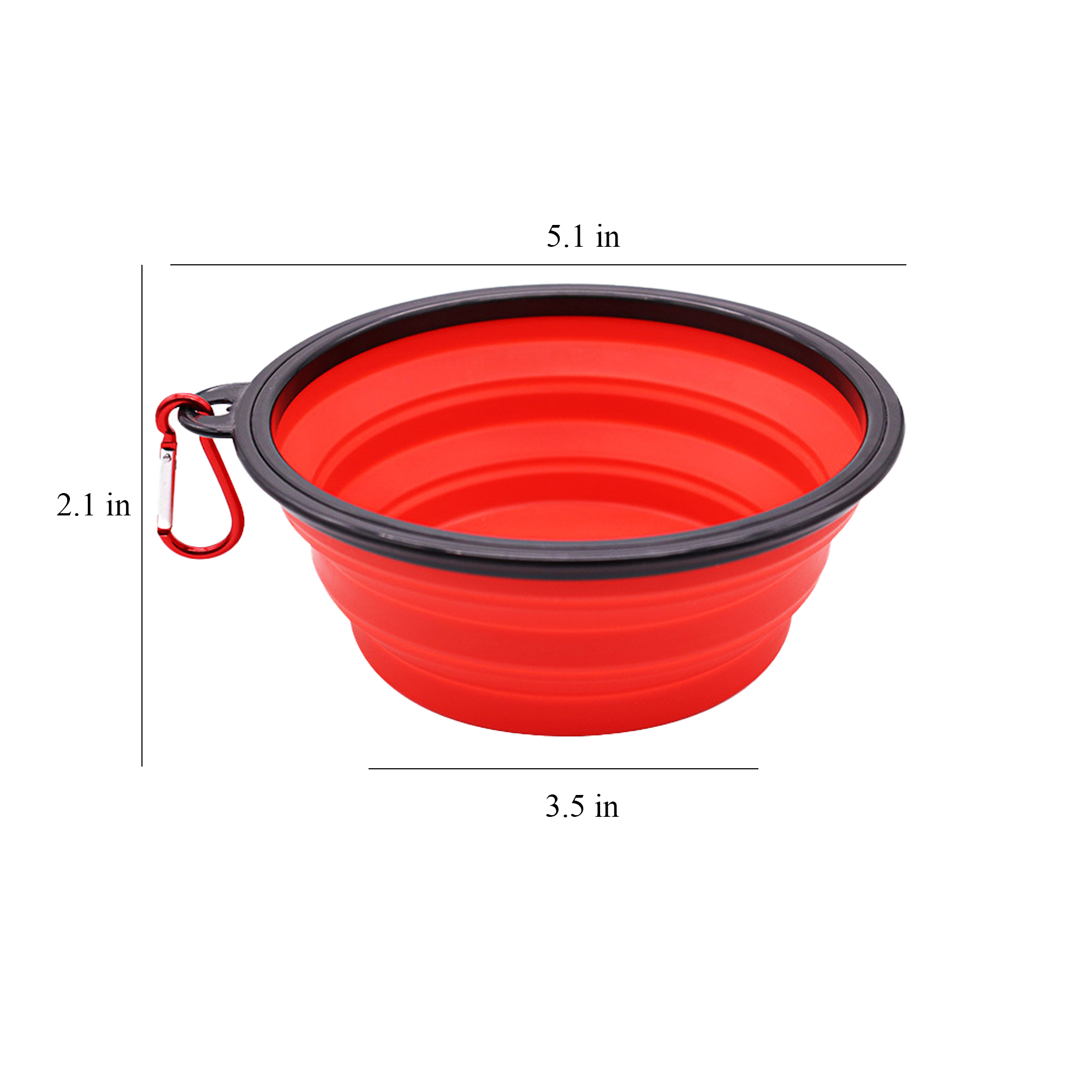 TPE Collapsible Pet Bowl 14