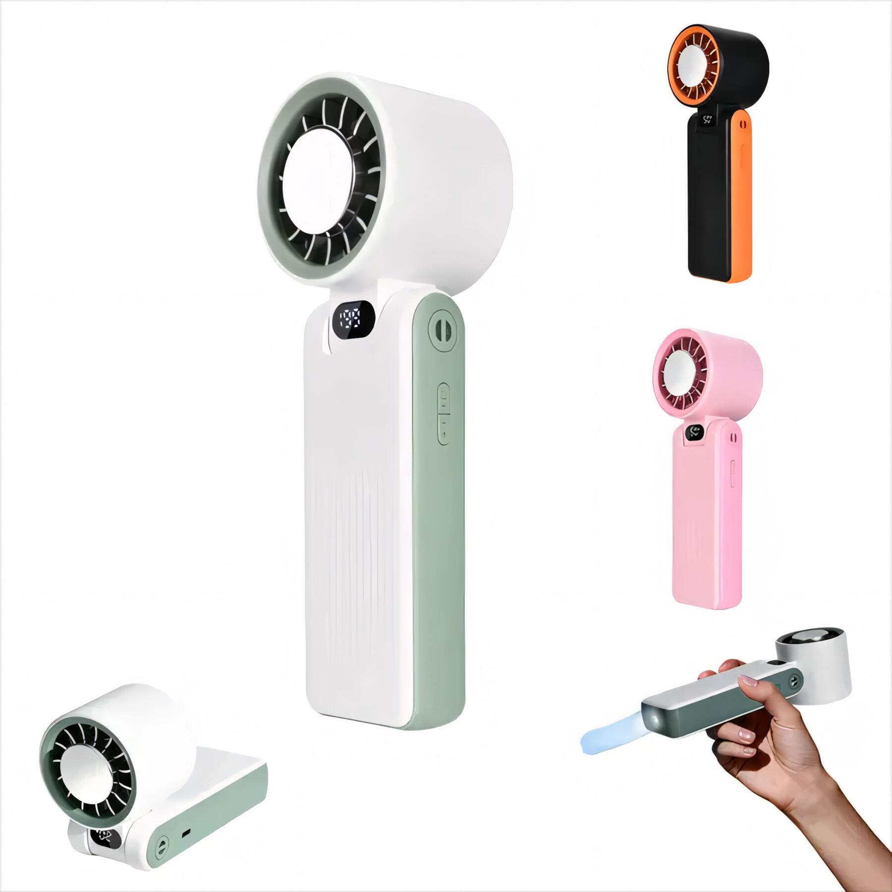 Portable Cooling Handheld Fan Lanyard