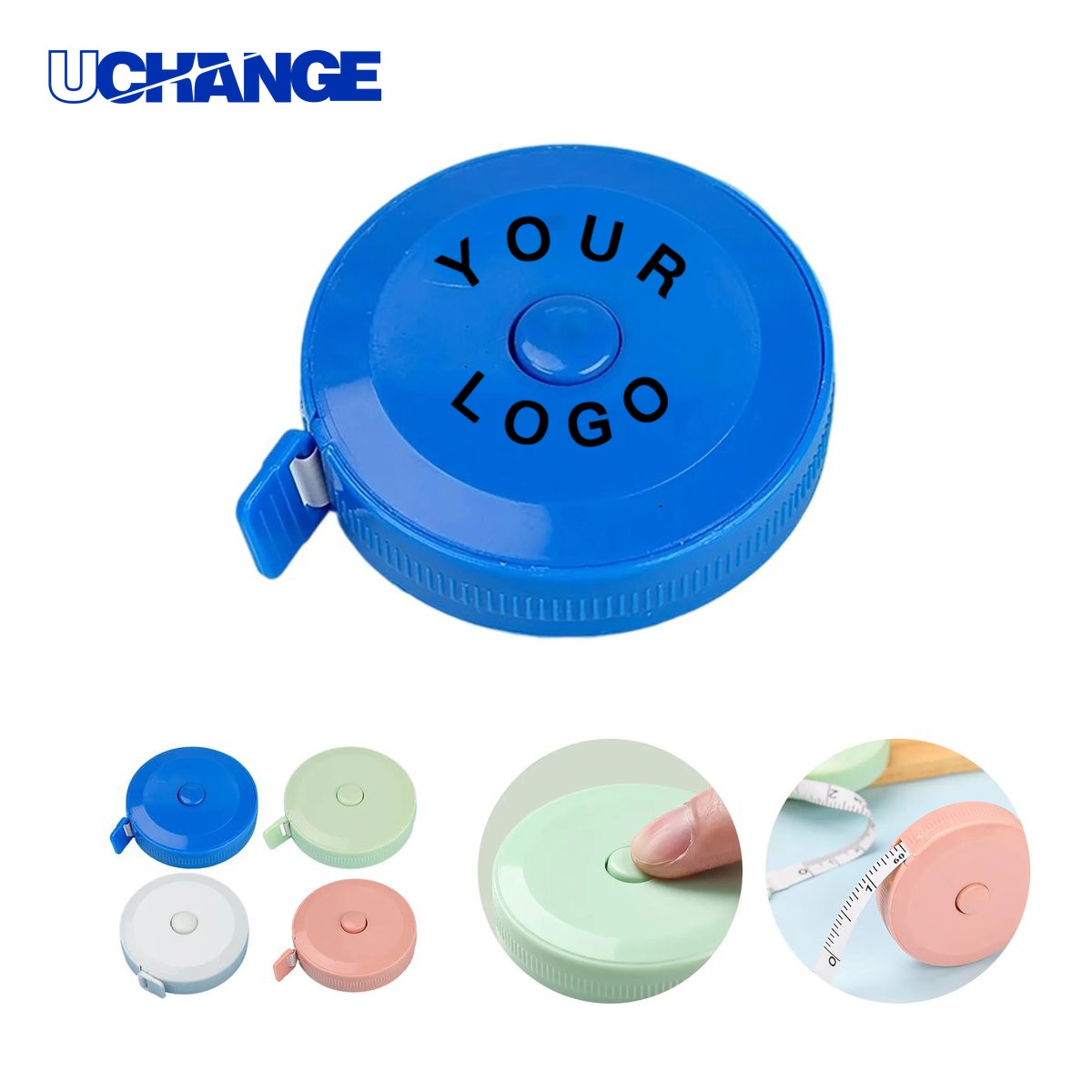 Retractable Tape Measure Tool with PVC Tape