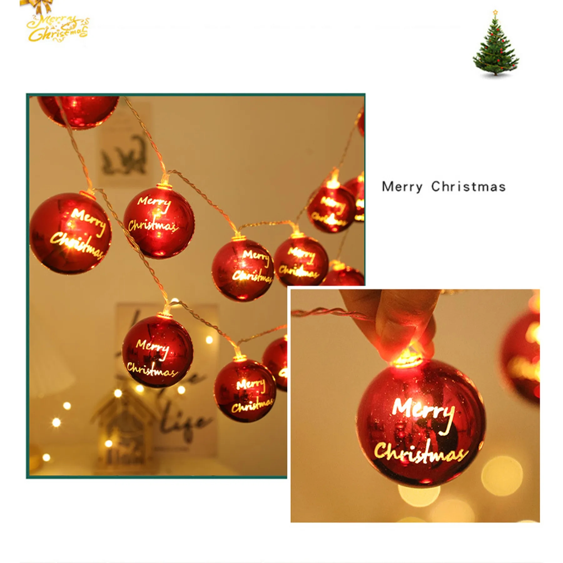 Christmas Ball Ornaments With Led Lights 13