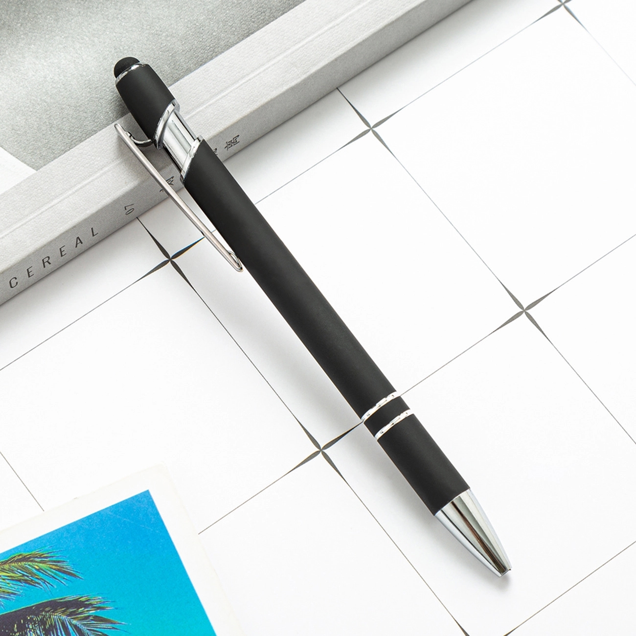Metal Pen with Stylus 14