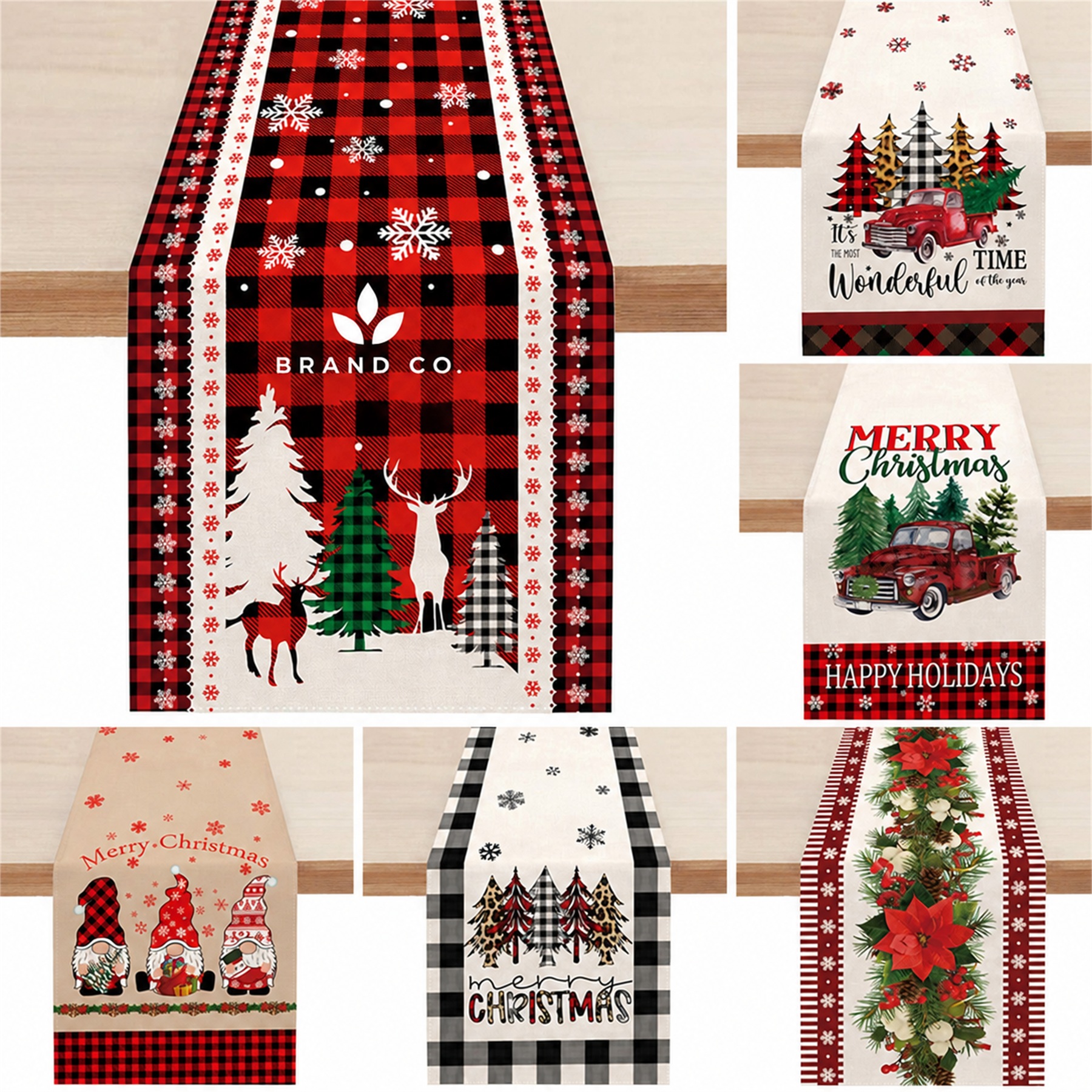 Personalized Christmas Tablecloths