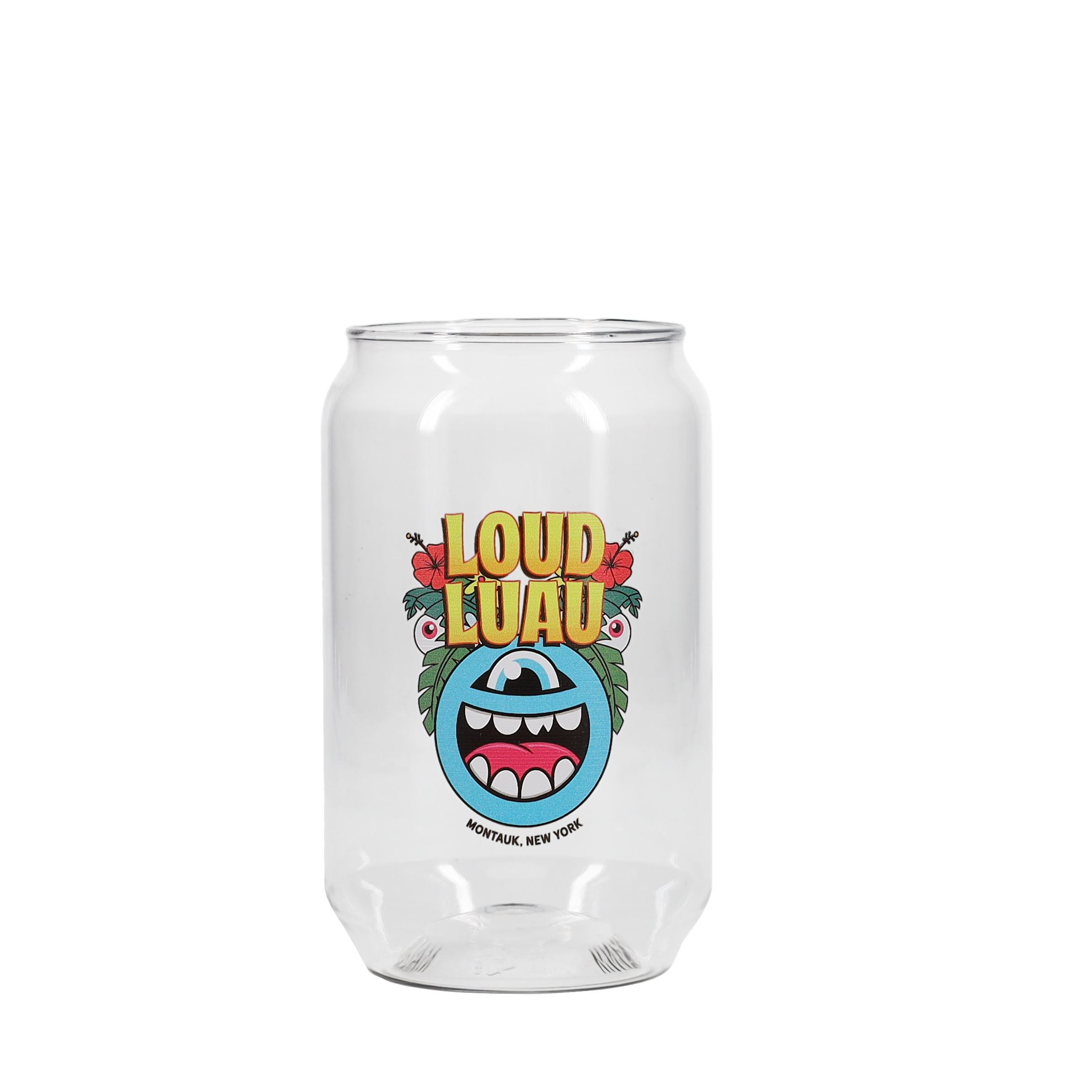 16 oz Reserv Plastic Can Glass Clear Digital Print 6