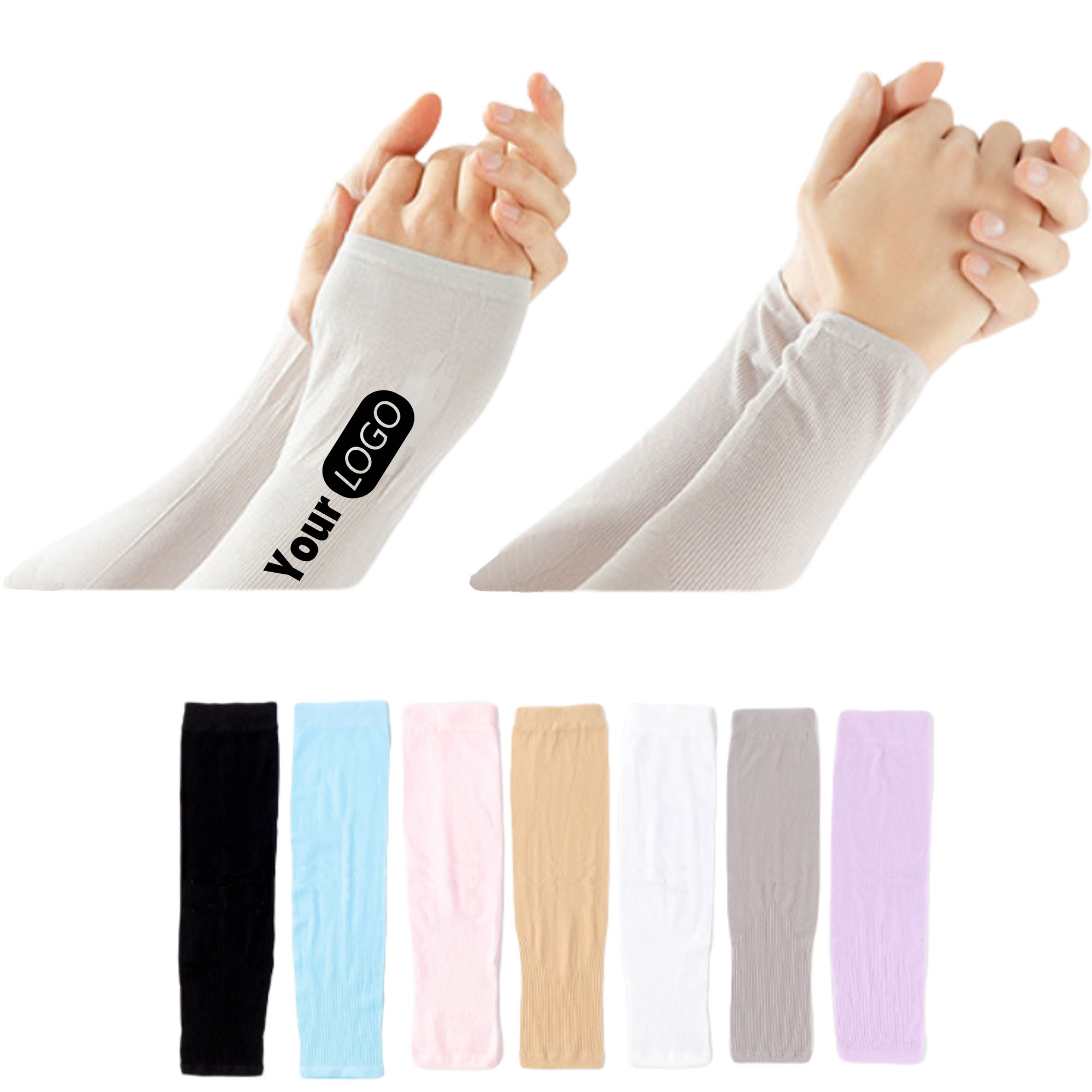 Ice Silk Sunscreen Sleeve Sun - UPF 50+