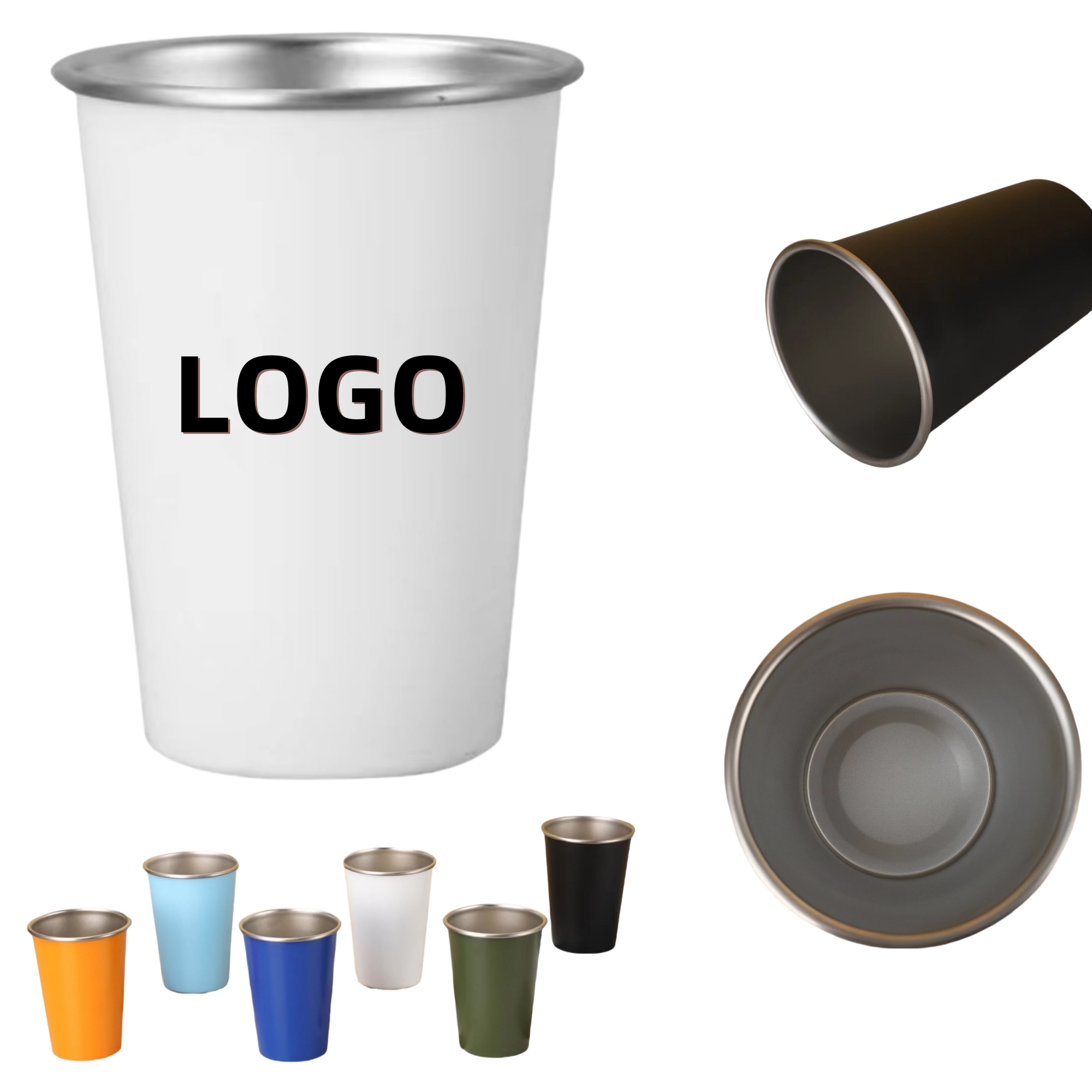 Camping Stainless Steel Cup, custom tumbler with logo imprint 3