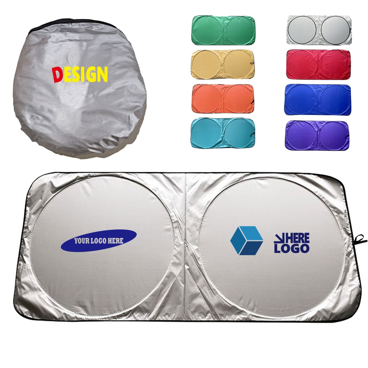 Foldable Auto Sun Protector 2