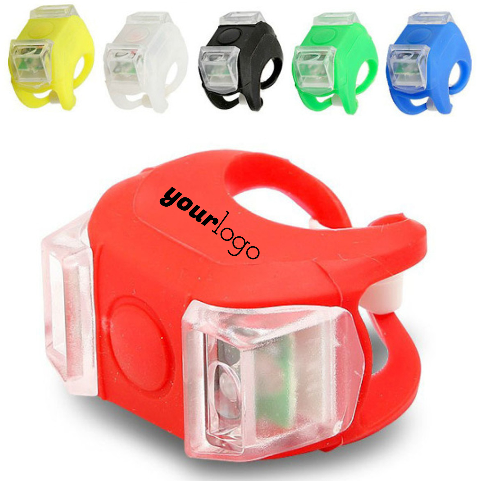 Colorful Silicone Bike Light 10