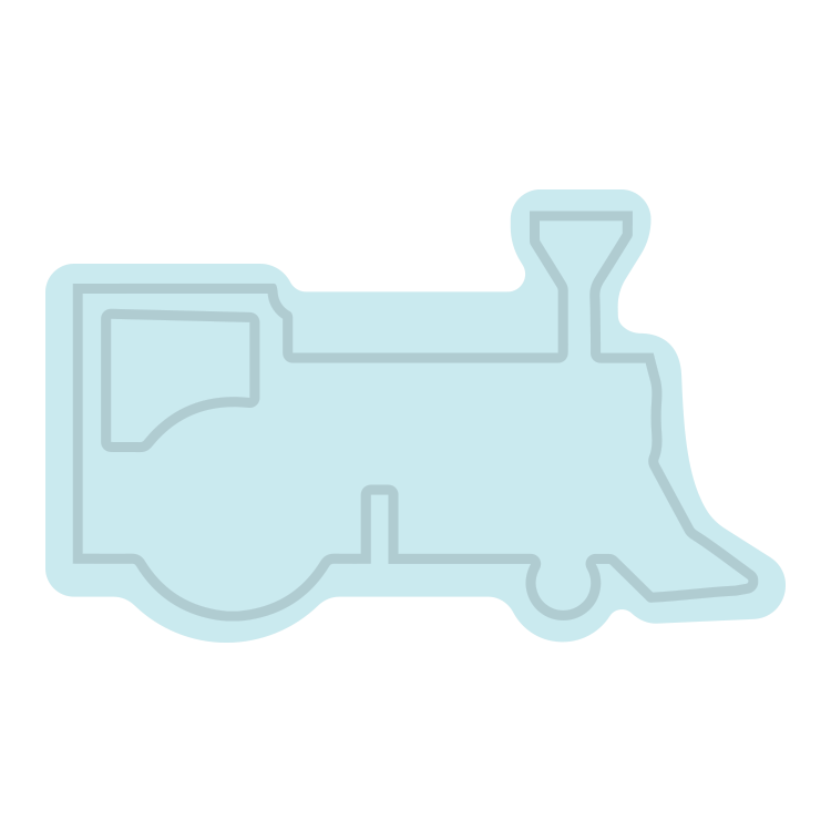 Promo Tag Card Stock 24 pt 01 - 15 sq in White (Stock Shape #) Digital Print 373