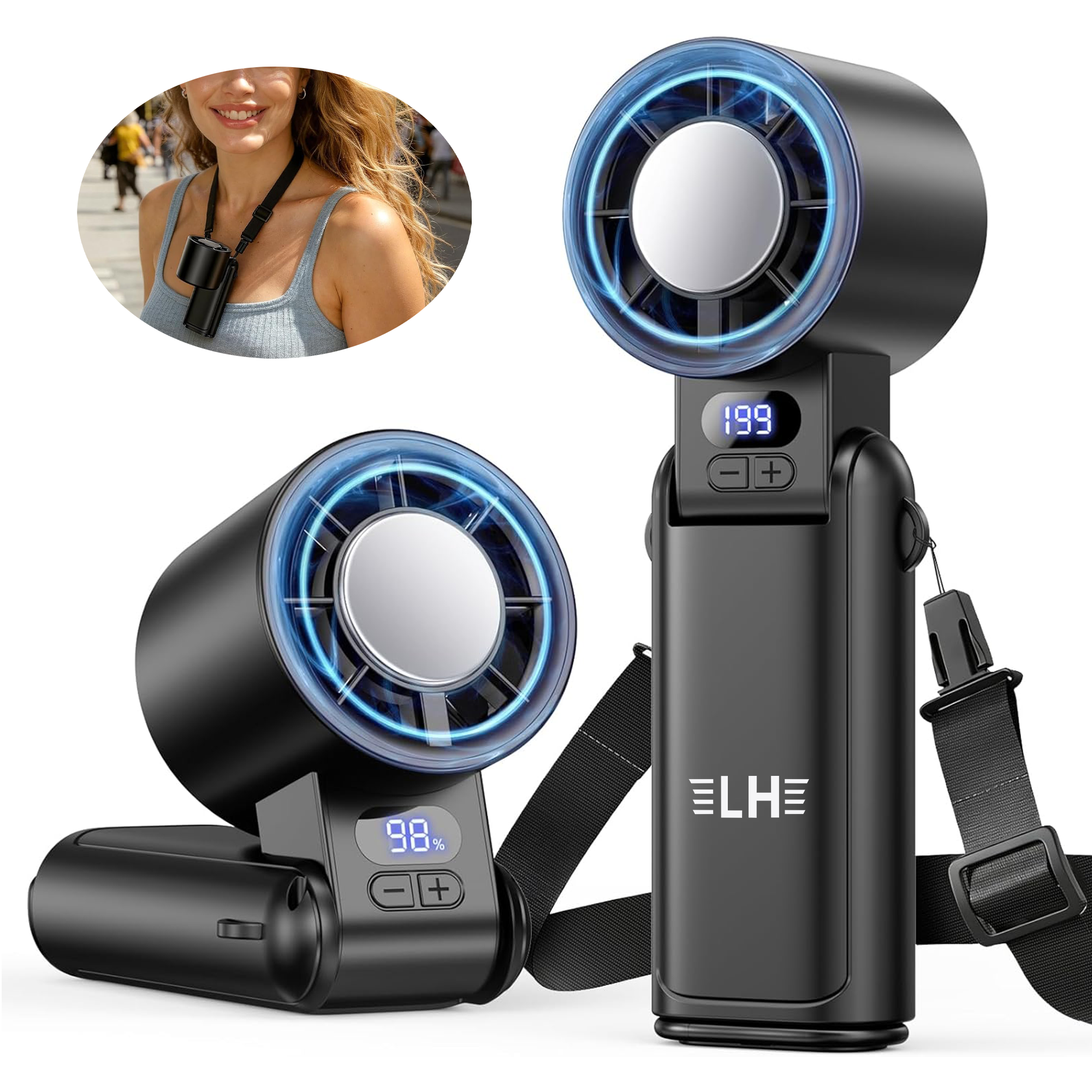 Portable Handheld Turbo Fan
