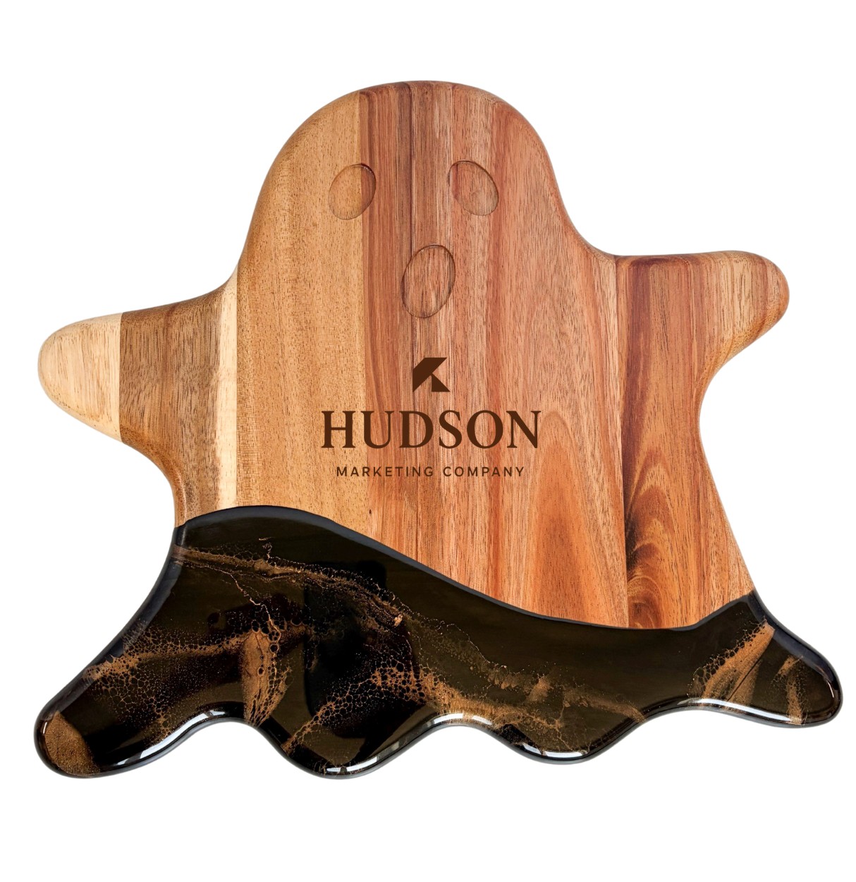 Ghost Shaped Acacia Cheeseboard