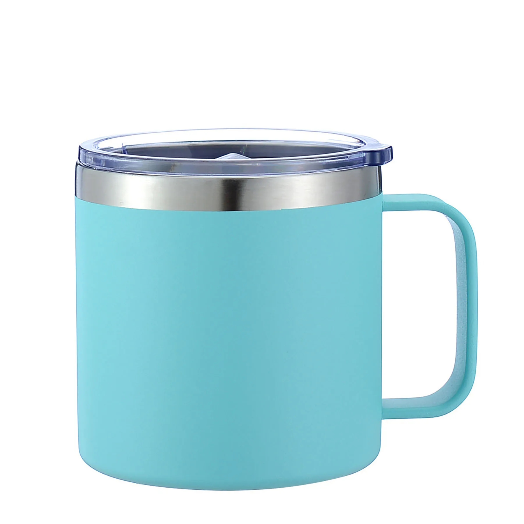 14oz Stainless Steel Mug with Lid 49