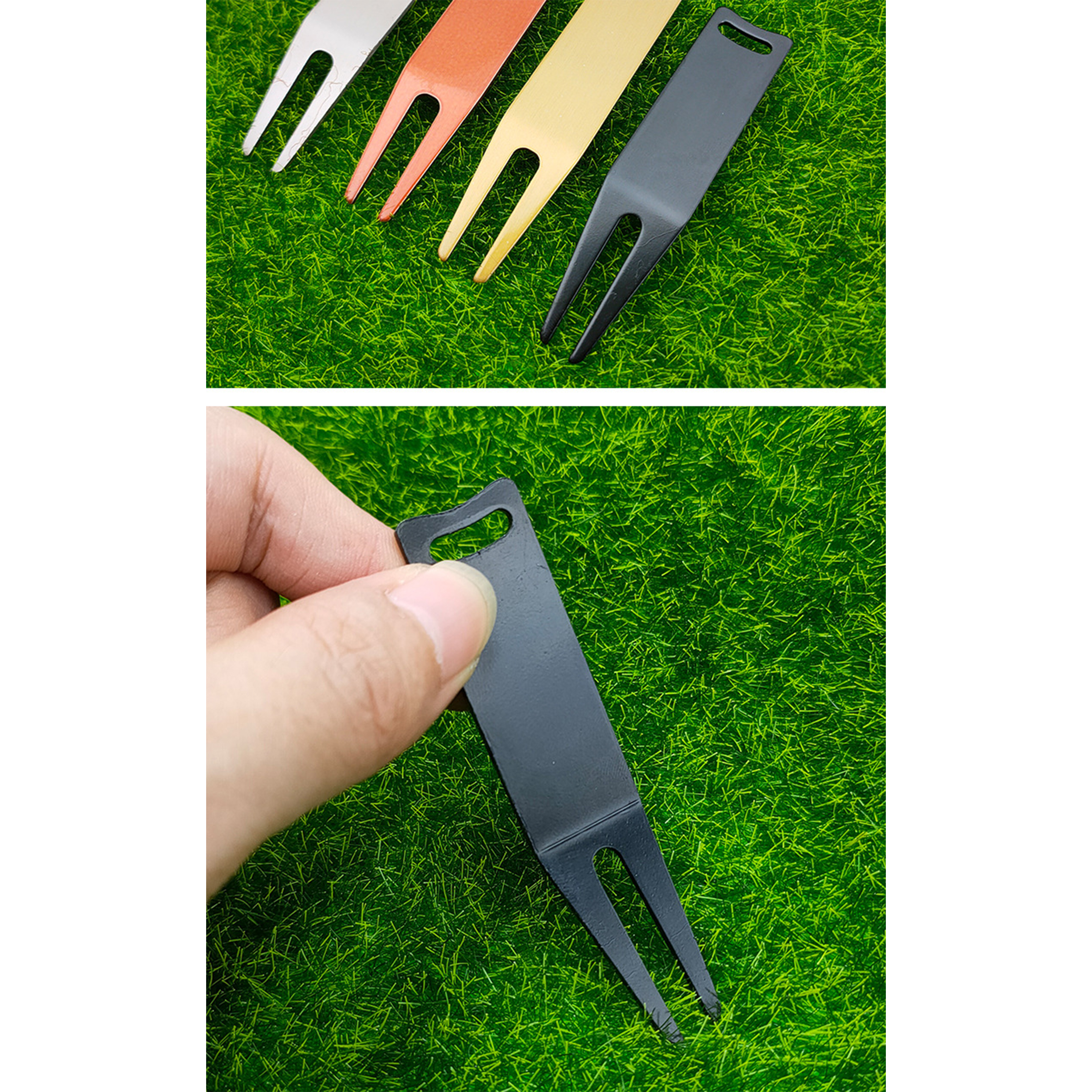 Compact Golf Divot Tool Made of Metal 6