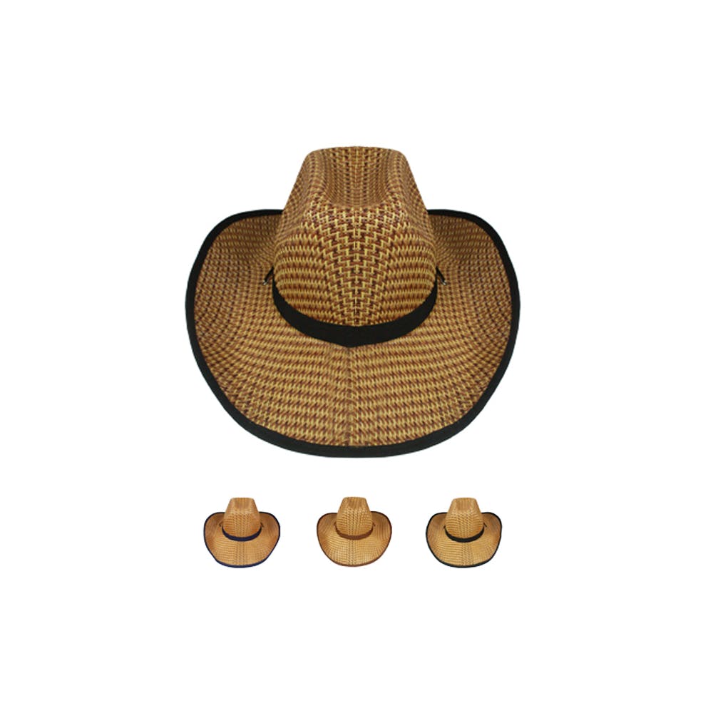 Cowboy Hats Straw Assorted Ribbon & Trim 1917206 Something Inked