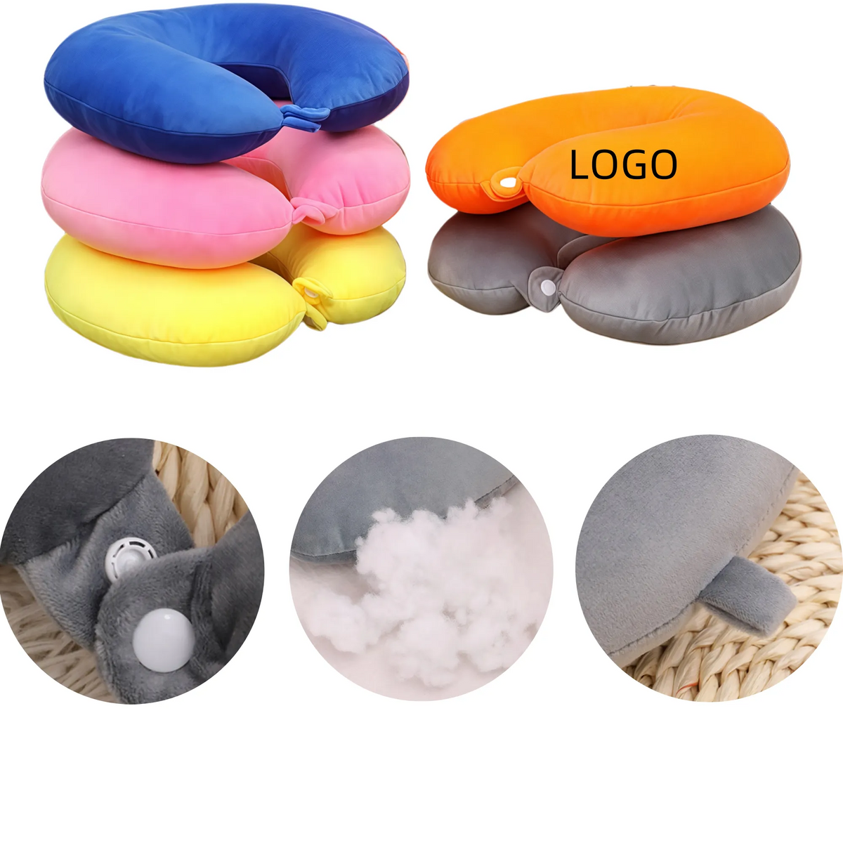 Neck Support Travel U-Pillow 14