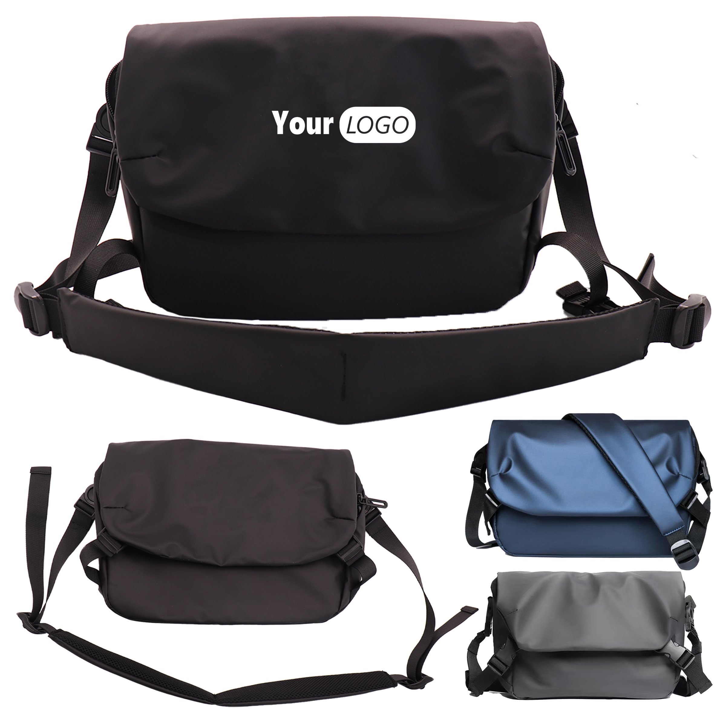 Nylon Vintage Messenger Bag 7