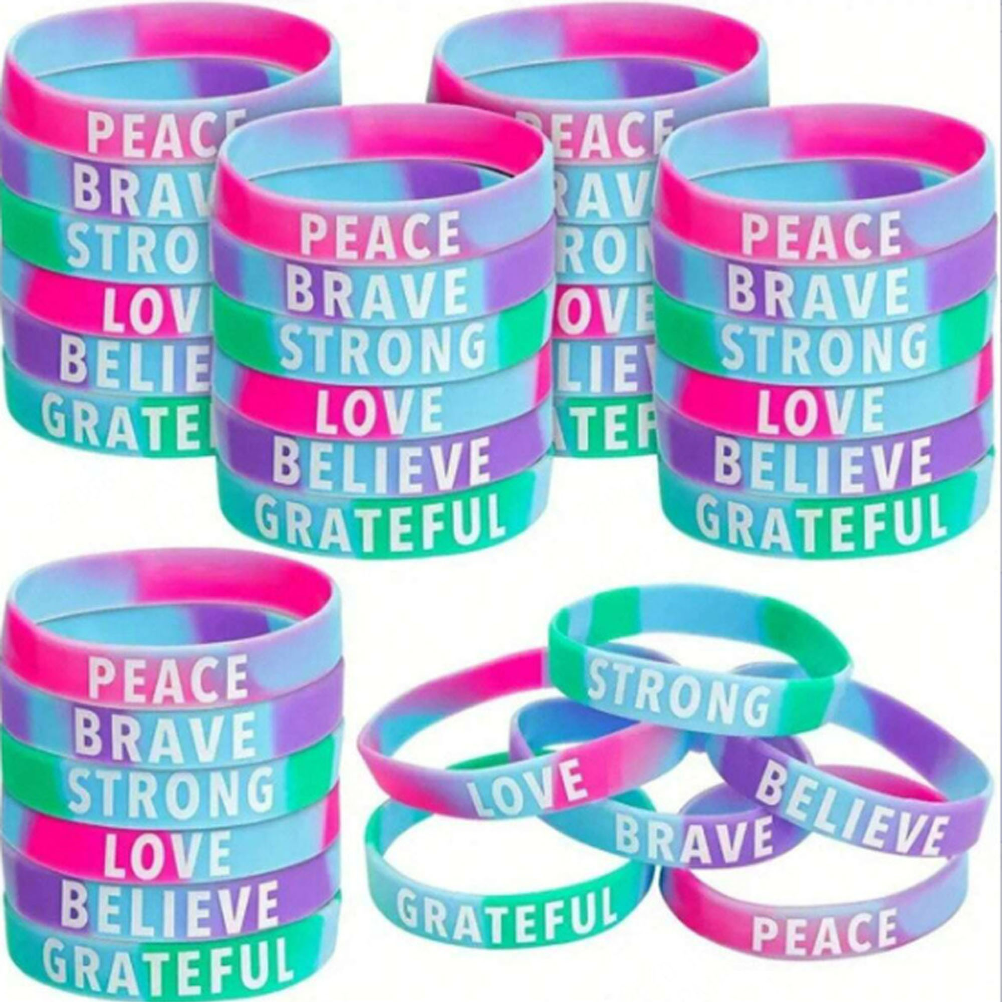 Custom Silicone Wristband with Your Brand Logo 9