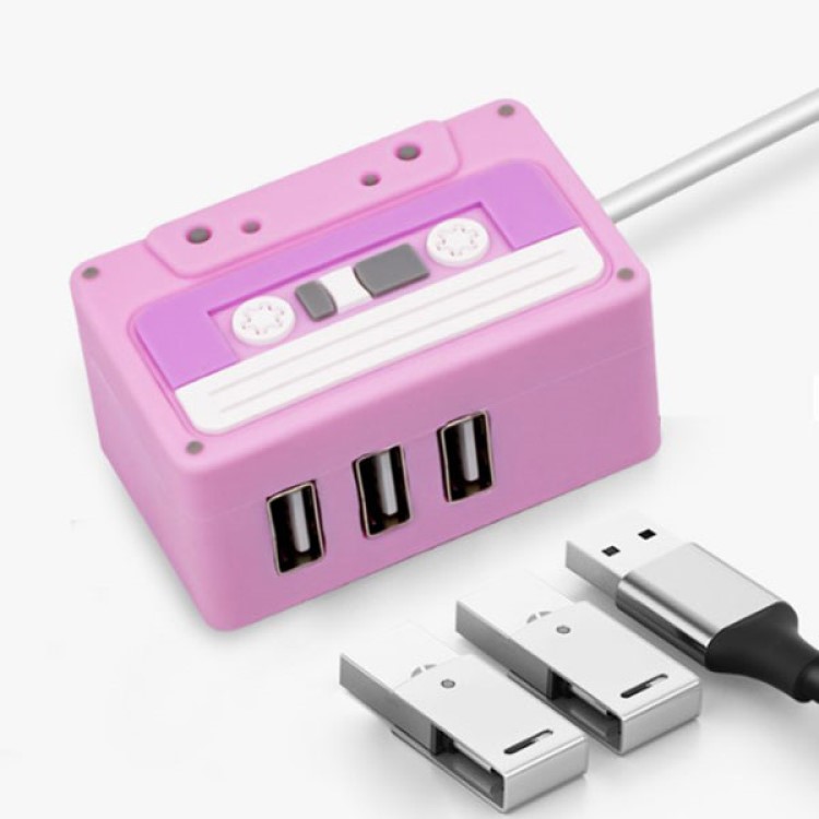 One Ocean Usb Custom Shaped PVC USB Hub - USB-A with Optional Type-C Upgrade - UH-PVC ...