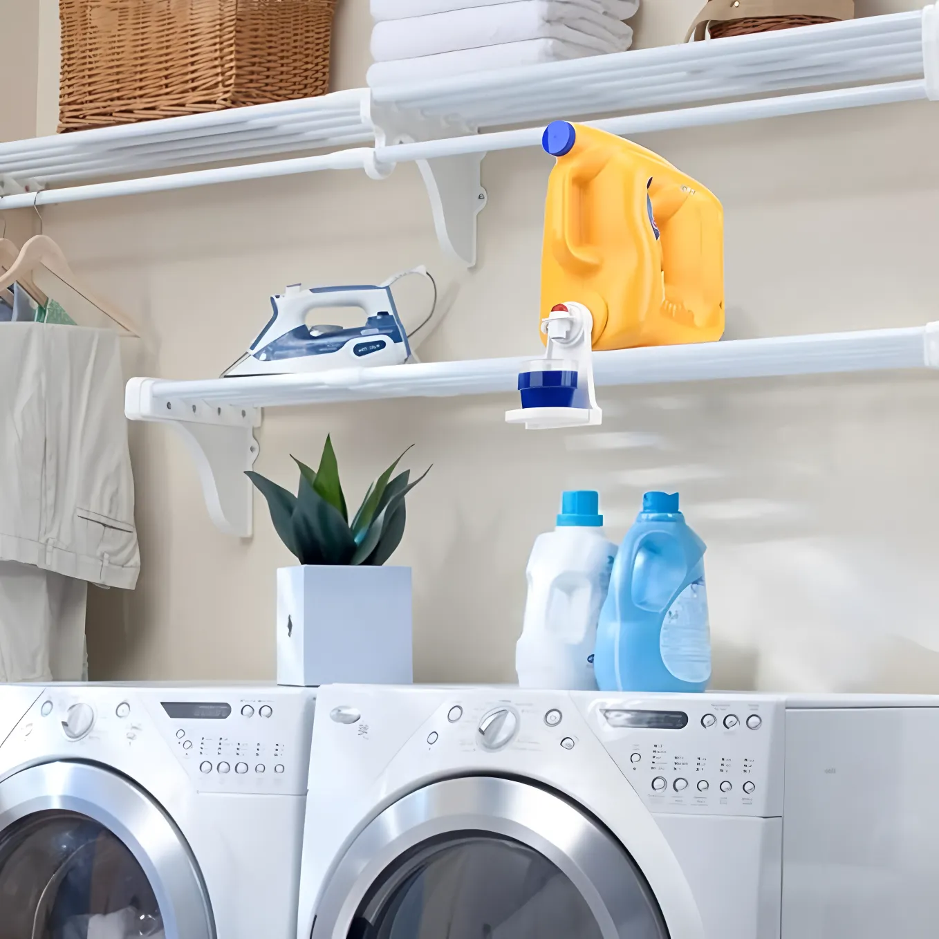 Laundry Detergent Cup Holder with Drip Tray 13