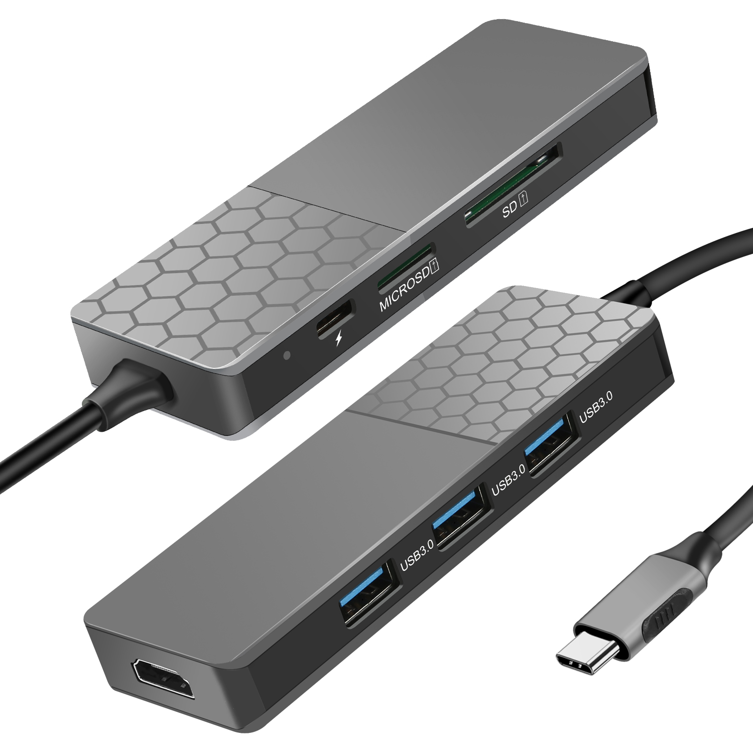 7-in-1 USB Type-C Hub – 4K HDMI, 3 USB 3.0 Ports, SD Card Reader & 87W PD Charging 21