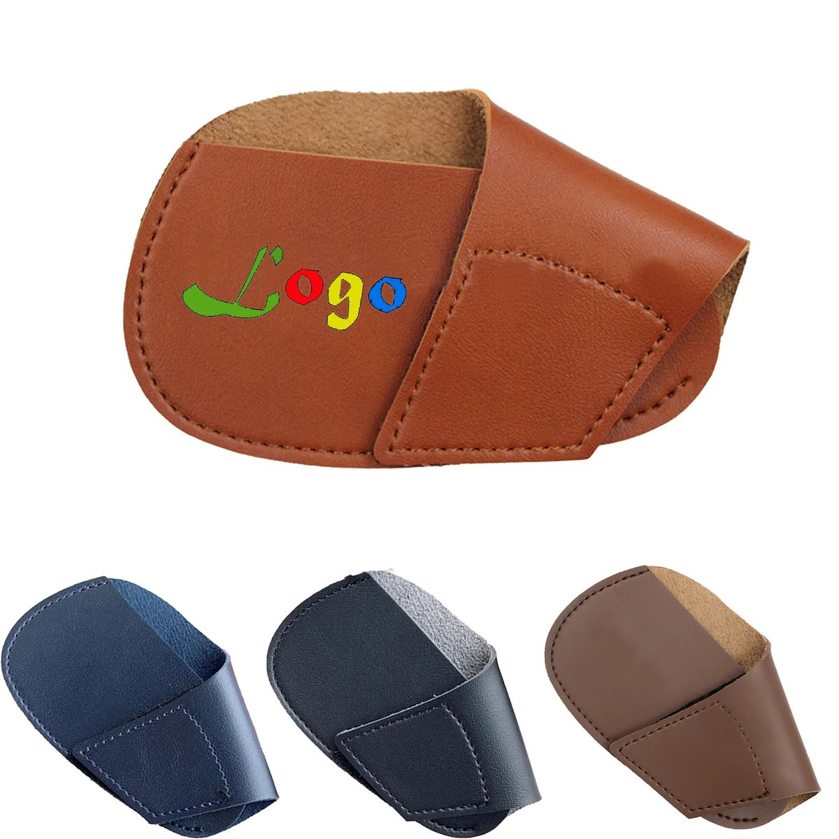 4.3" x 2.8" PU Leather  Golf Iron Head Cover.