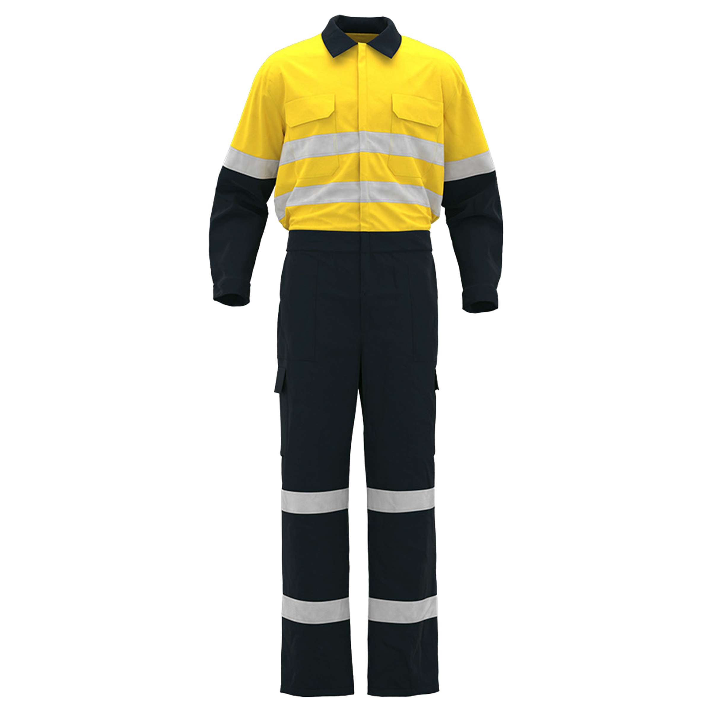 Cotton Fluorescent Reflective Workwear 10