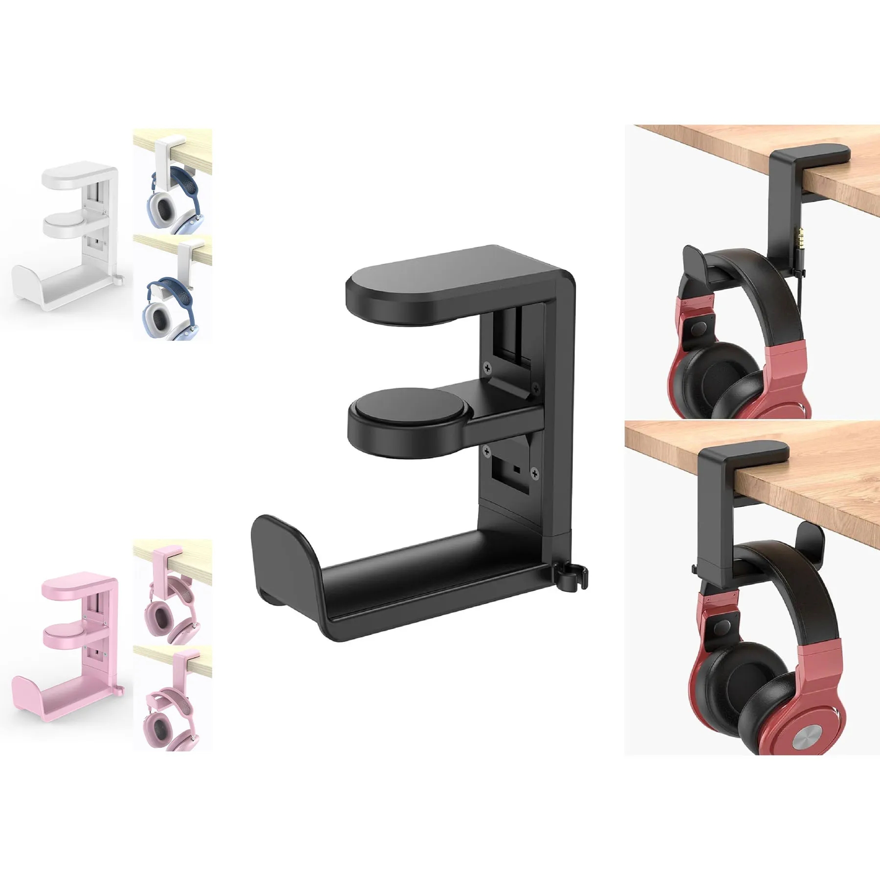 Headphone Hook Holder Hanger Mount 14