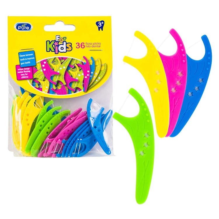 Multicolor Tooth Flossers 36 Count 3