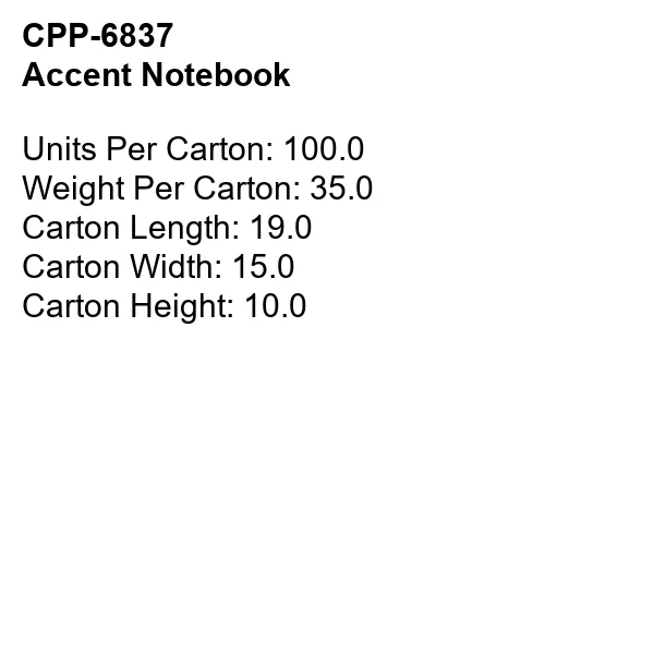 Accent Notebook 4
