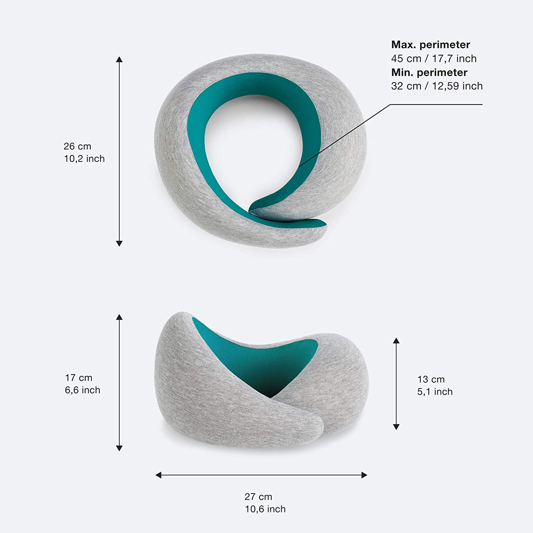 Memory Foam Travel Pillow 7
