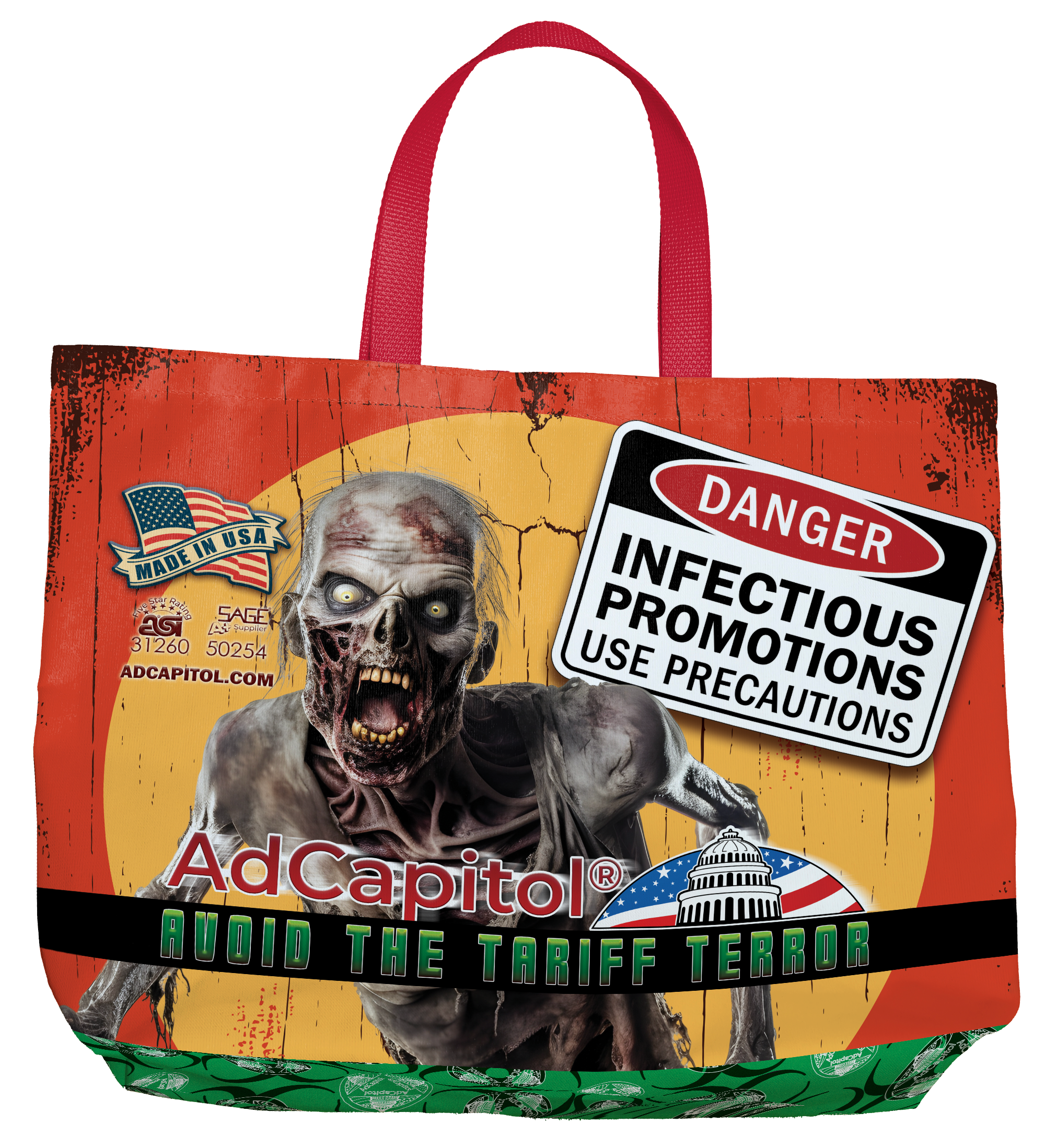 Sublimated Tote Bag 15