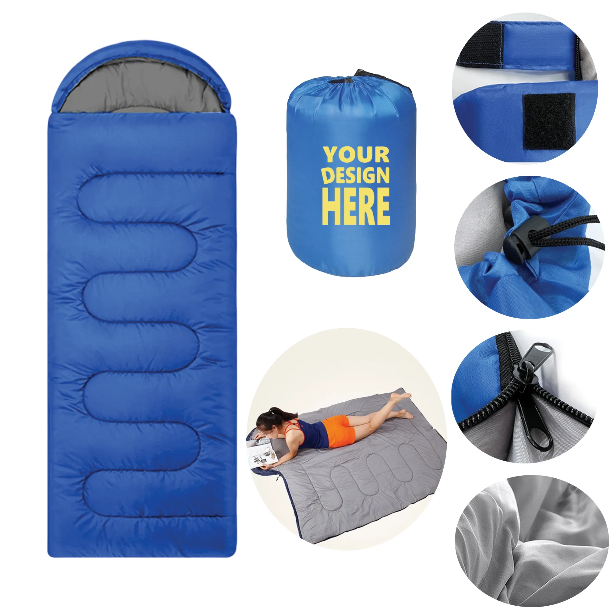 MOQ 10 Camping Sleeping Bag 9
