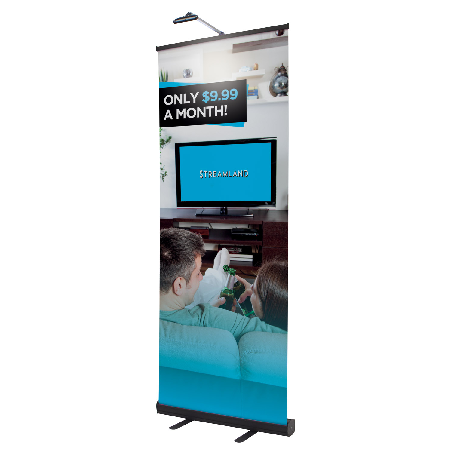 31.5" Economy Retractor Kit (No-Curl Hybrid Media) 32