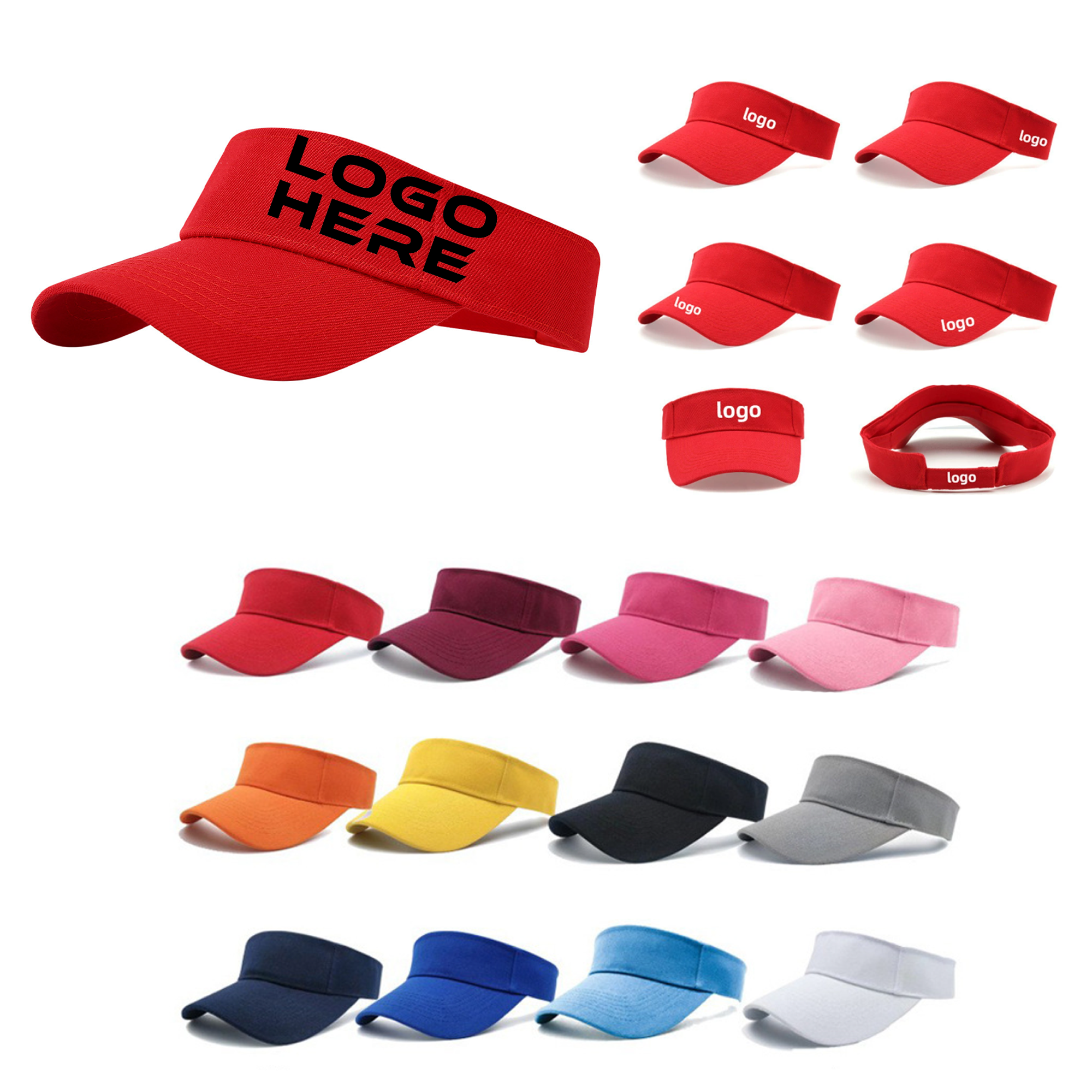 Sport Empty Top Sun Visor Caps