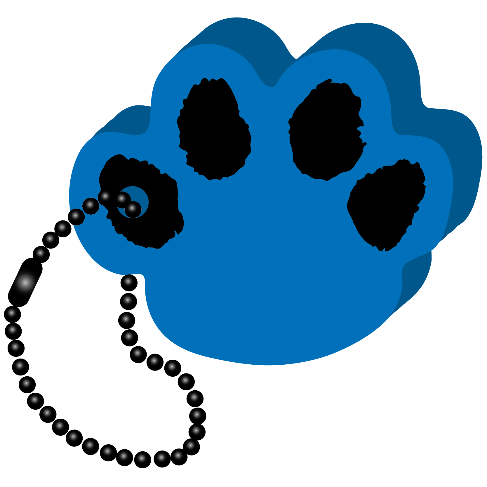 Paw Key Tag 41